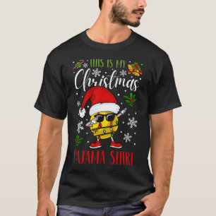 Das ist mein Weihnachts-Pajama-Softball-Men-T - Sh T-Shirt