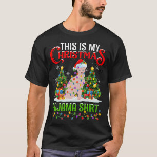 Das ist mein Weihnachts-Pajama-Sphyn-Weihnachtsfes T-Shirt