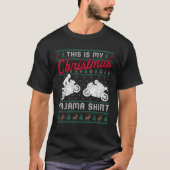 Das ist mein Weihnachts-Pajama-Sportbike Ugly Swea T-Shirt (Vorderseite)