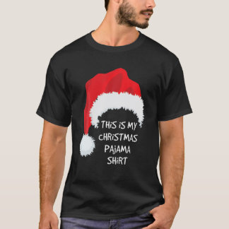 Das ist mein Weihnachts-Pajama T-Shirt