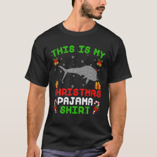 Das ist mein Weihnachts Pajama Ugly Mahi Mahi Fish T-Shirt