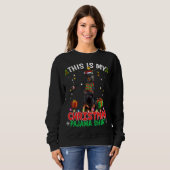 Das ist mein Weihnachts-Pajama XMAS Familiäres Des Sweatshirt (Vorne ganz)