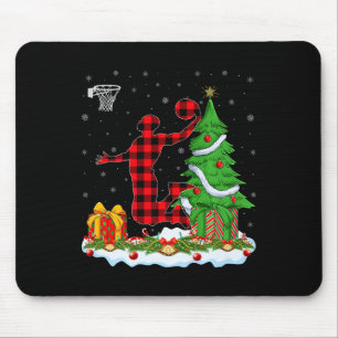 Das ist mein Weihnachts Pajamas Basketball Player Mousepad