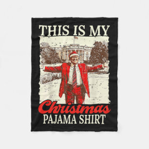 Das ist mein Weihnachts-Pajamas Weihnachten Weihna Fleecedecke