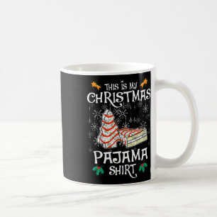 Das ist mein Weihnachts-Pyjama lustiger Weihnachts Kaffeetasse