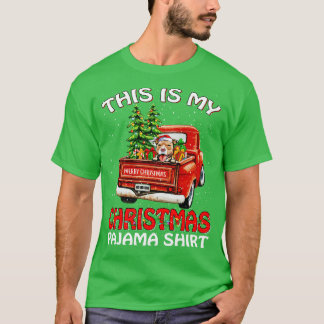 Das ist mein Weihnachts-Pyjama-Shirt Pit Bull Truc T-Shirt