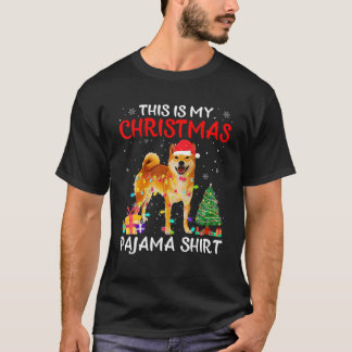 Das ist mein Weihnachts-Shiba-Inu-Pajama-Weihnacht T-Shirt