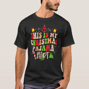 Das ist mein Weihnachts-Shirt Retro Funny Weihnach T-Shirt