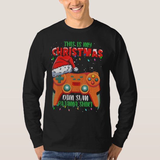 Das ist mein Weihnachts-Video-Controller Dim Sum T-Shirt (Vorderseite)
