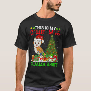 Das ist mein Weihnachtsbaum Pajamas Lights Barn Ow T-Shirt