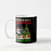 Das ist mein Weihnachtsbaum Pajamas Orca Lighting  Kaffeetasse (Links)
