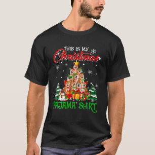 Das ist mein Weihnachtsbaum Shiba Inu Dog Lov T-Shirt