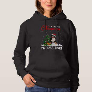 Das ist mein Weihnachtsfest Pajama Bernese Mountai Hoodie