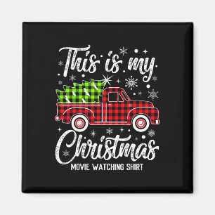Das ist mein Weihnachtsfilm, der das Shirt Kariert Magnet