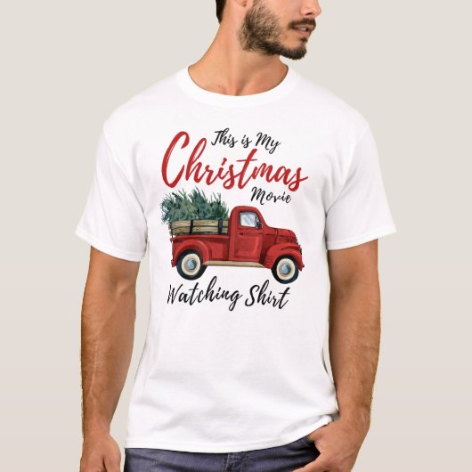 Das ist mein Weihnachtsfilm-Shirt T-Shirt (Vorderseite)