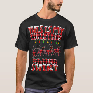Das ist mein Weihnachtsfunny Santa Reindeer Unicor T-Shirt