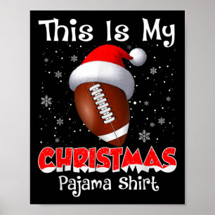 Das ist mein Weihnachtsgeschenk für Fußball Poster