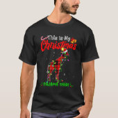 Das ist mein WeihnachtsGiraffe Pajama-Shirt Buffal T-Shirt (Vorderseite)