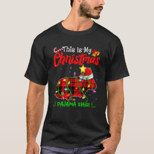 Das ist mein WeihnachtsHamster Pajama Buffalo Kari T-Shirt