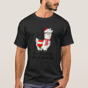 Das ist mein Weihnachtslama Pajama Pajama T-Shirt