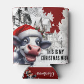 Das ist mein Weihnachtsmilch-Bier Dosenkühler (Rückseite)