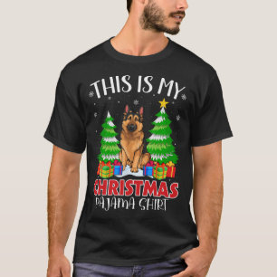 Das ist mein Weihnachtspajama German Shepherd Dog T-Shirt
