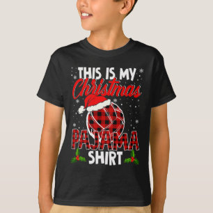 Das ist mein Weihnachtspajama Niedlich Santa Karie T-Shirt