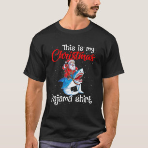 Das ist mein Weihnachtspajama Niedlicher Weihnacht T-Shirt