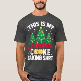 Das ist mein Weihnachtsplätzchen-Back-Shirt Xmas-T T-Shirt