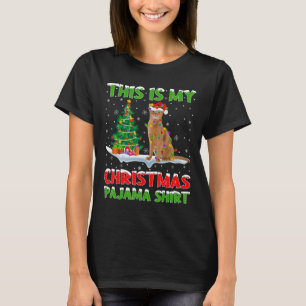 Das ist mein Weihnachtspyjama-Shirt Weihnachten T-Shirt