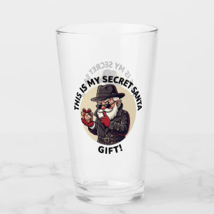 Das ist mein Wichtelgeschenk – Lustiger Weihnachts Glas