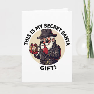 Das ist mein Wichtelgeschenk – Lustiger Weihnachts Karte