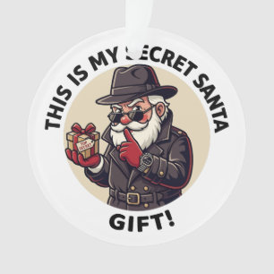 Das ist mein Wichtelgeschenk – Lustiger Weihnachts Ornament