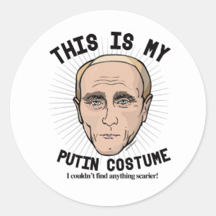 Das ist mein Wladimir Putin Kostüm - Ich konnte Runder Aufkleber