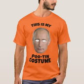 Das ist mein Wladimir Putin Pootin Kostüm T-Shirt (Vorderseite)