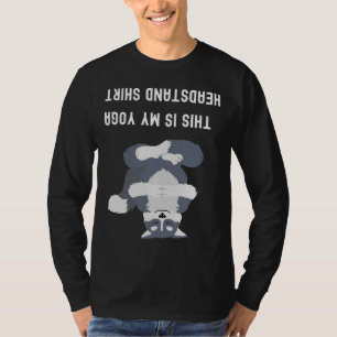 Das ist mein Yoga Headstand! Funny Yoga Funny Husk T-Shirt