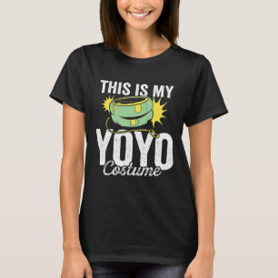 Das ist mein Yoyo-Kostüm Yoyo Design Boys Girls Yo T-Shirt