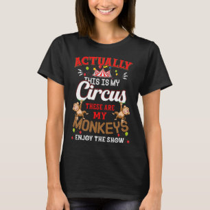 Das ist mein Zirkus, das sind meine Affen, die den T-Shirt