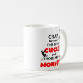 Das ist mein Zirkus, das sind meine Affen Individu Kaffeetasse (VorderseiteRechts)
