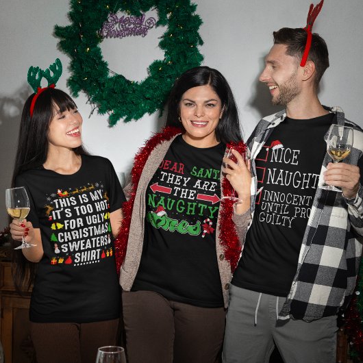 Das ist mein zu heiß, um einen hässlichen Weihnach T-Shirt