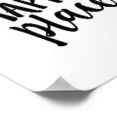 Das ist mein Zuhause Zitat für die glückliche Plac Poster (Ecke)