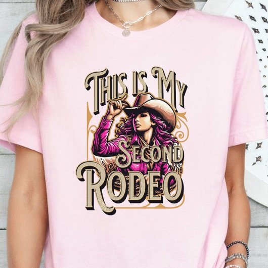 Das ist mein zweites Rodeo, Cowgirl Gift, Girl Bos T-Shirt