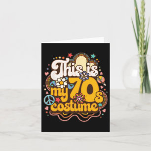 Das ist meine 70er Costume Theme Party Hippie Retr Karte