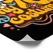 Das ist meine 70er Costume Theme Party Hippie Retr Poster (Ecke)