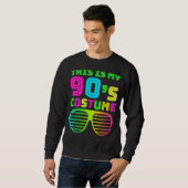 Das ist meine 90er-Costume Retro 90er Musik Theme Sweatshirt (Vorne ganz)