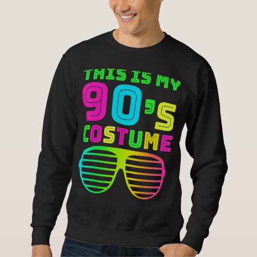 Das ist meine 90er-Costume Retro 90er Musik Theme Sweatshirt (Vorderseite)