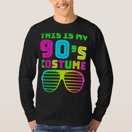 Das ist meine 90er-Costume Retro 90er Musik Theme  T-Shirt (Vorderseite)