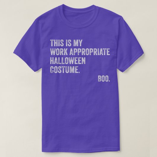 Das ist meine Arbeit passend Halloween-Kostüm Boo T-Shirt (Design vorne)