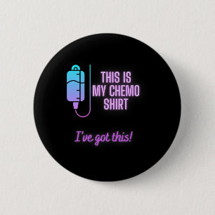Das ist meine Chemo - Blutkrebs-Chemotherapie  Button