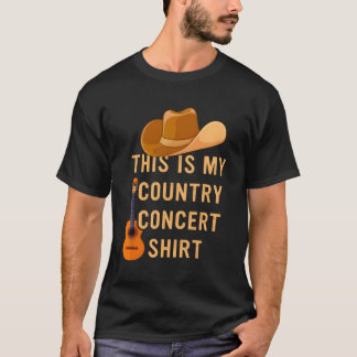 Das ist meine Country Concertmusik T-Shirt